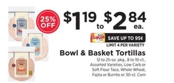 ShopRite Tortillas offer