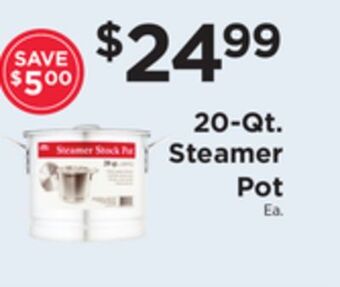 ShopRite 20-qt. steamer pot offer