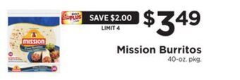 ShopRite Burritos offer
