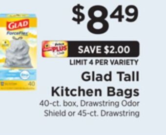 ShopRite Tall kitchen bags offer