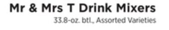 ShopRite Drink mixes offer