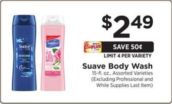 ShopRite Body wash offer