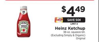 ShopRite Ketchup offer