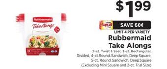 ShopRite Take alongs offer