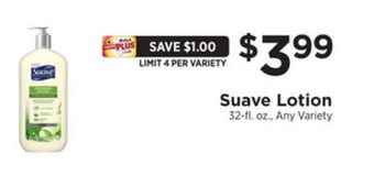 ShopRite Lotion offer