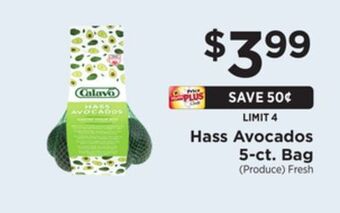 ShopRite Hass avocados offer