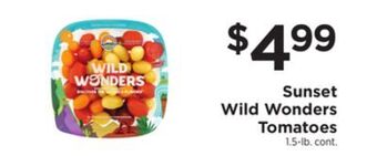 ShopRite Wild wonders tomatoes offer