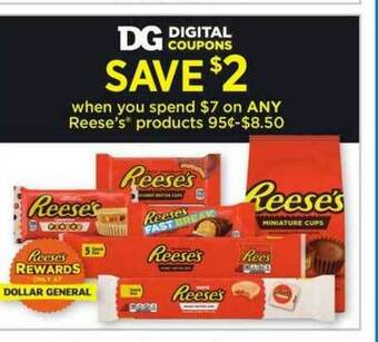 Dollar General Reese's Products offer