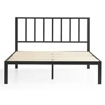 Kohl's Lucid dream collection metal platform bed with vertical bar headboard offer