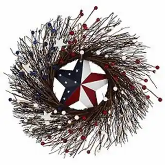 Kohl's Celebrate together™ americana natural material star wreath offer
