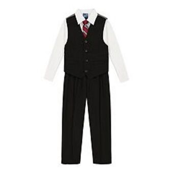 Kohl's Boys 4-12 izod vest, shirt, pants & tie set offer