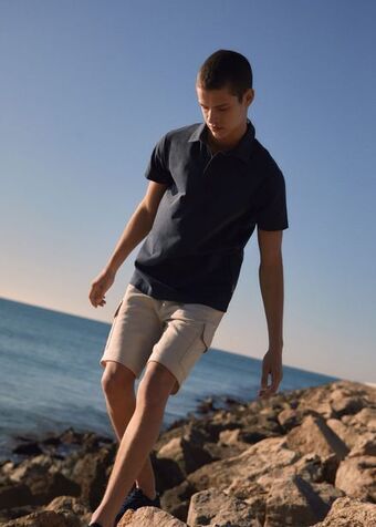 Mango 100% cotton polo shirt offer