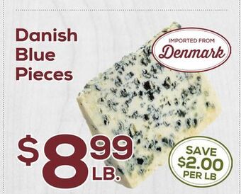 DeCicco & Sons Danish blue pieces offer
