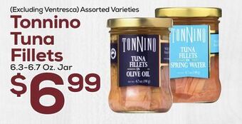 DeCicco & Sons Tonnino tuna fillets offer