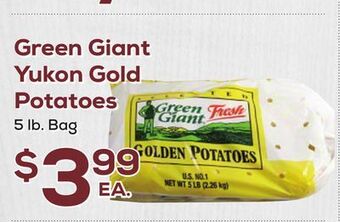 DeCicco & Sons Green giant yukon gold potatoes offer