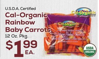 DeCicco & Sons Cal-organic rainbow baby carrots offer