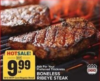 Food Lion Boneless Ribeye Steak offer