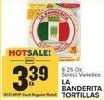 Food Lion La Banderita Tortillas 8.25 Oz offer