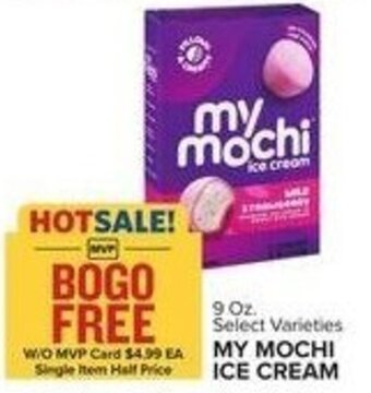 Food Lion 9.Oz. Select Varieties MY MOCHI ICE CREAM offer