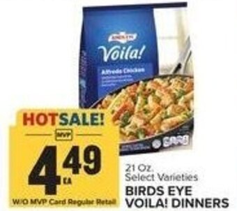 Food Lion 21 Oz. Select Varieties BIRDS EYE VOILA! DINNERS offer