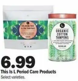 Meijer This Is L Period Care Products offer
