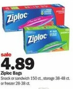 Meijer Ziploc Bags offer
