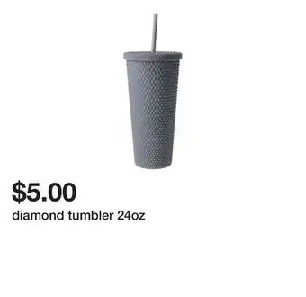 Five Below Diamond tumbler 24oz offer