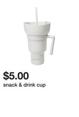 Five Below Snack & drink cup offer