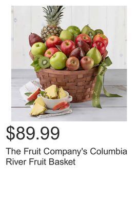 Costco The fruit company's columbia river fruit basket offer