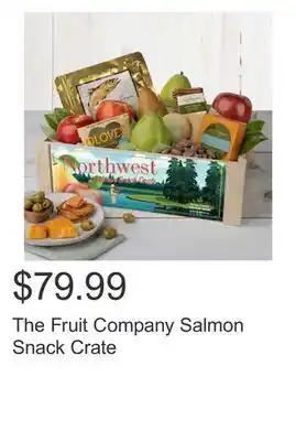 Costco The fruit company salmon snack crate offer