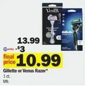 Meijer Gillete Or Venus Razor offer