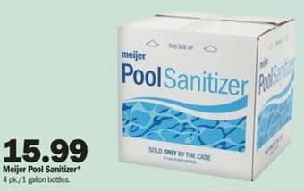 Meijer Meijer Pool Sanitizer offer