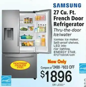 Samsung French Door Refrigerator