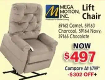 ABC Warehouse Lift Chair offer