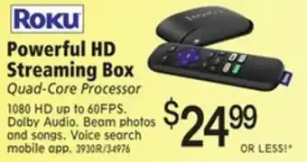 ABC Warehouse Powerful HD Streaming Box offer