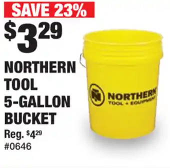 Northern Tool 5-Gallon Bucket