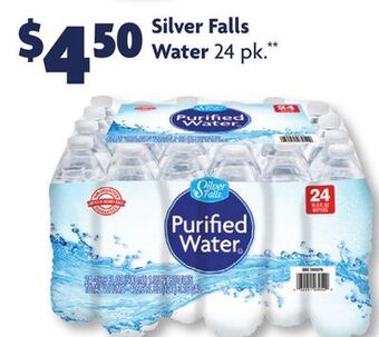 Family Dollar Silver falls water offer