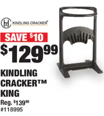 Northern Tool + Equipment Kindling Cracker King offer