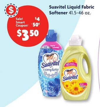 Family Dollar Suavitel liquid fabric softener offer