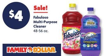 Family Dollar Fabuloso multi-purpose cleaner offer