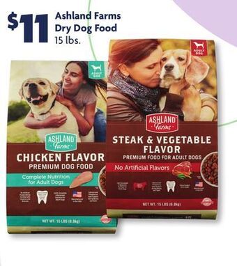 Family Dollar Ashland farms dry dog food offer