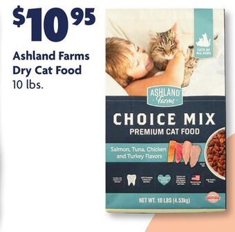 Family Dollar Ashland farms dry cat food offer