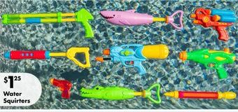 Dollar Tree Water squirters offer