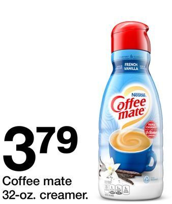 Target Coffee mate 32 - oz. creamer offer