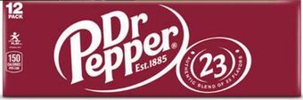 Target Dr pepper and more 12-pk. soda offer