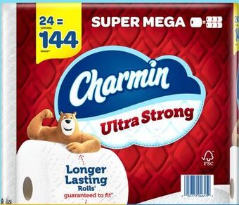 Target Charmin 24-pk. super mega roll bath tissue offer
