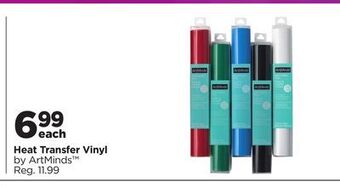 Michaels Heat transfer vinyl by artminds™ offer