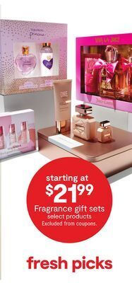 JC Penney Fragrance gift sets offer