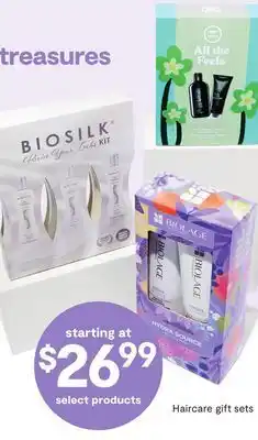 JC Penney Haircare gift sets offer