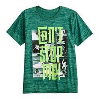 Kohl's Boys 8-20 tek gear® dry tek graphic tee in regular & husky offer